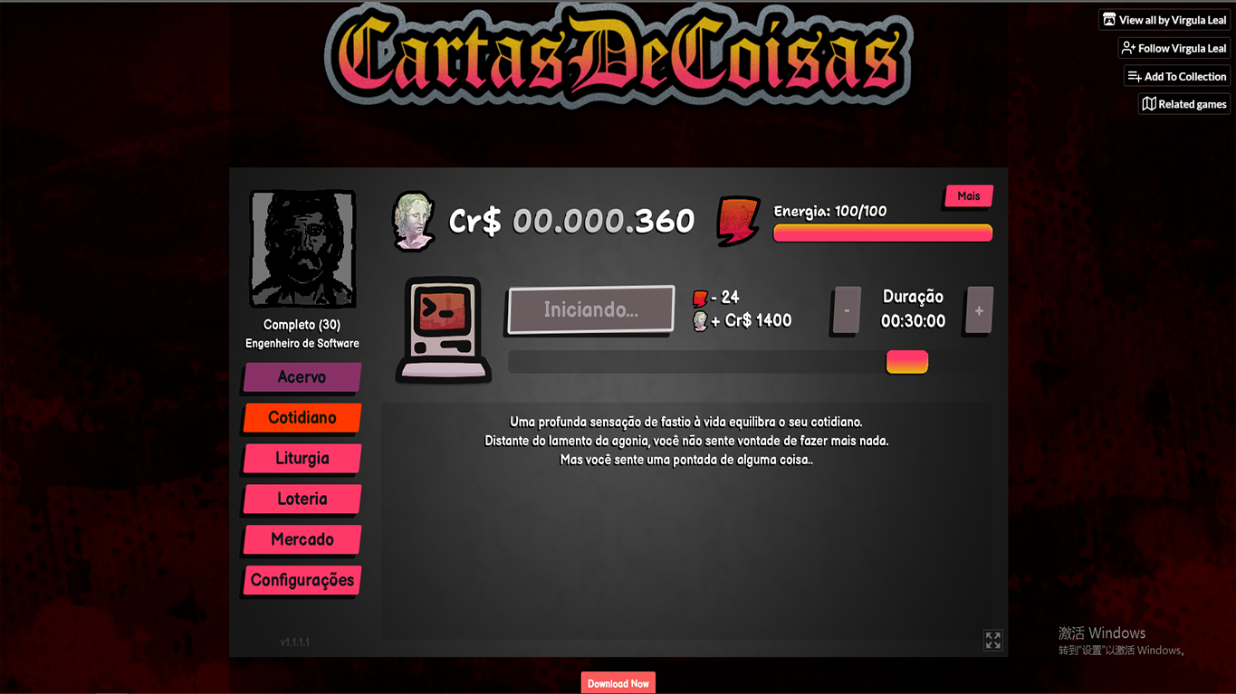 Cartas de Coisas
