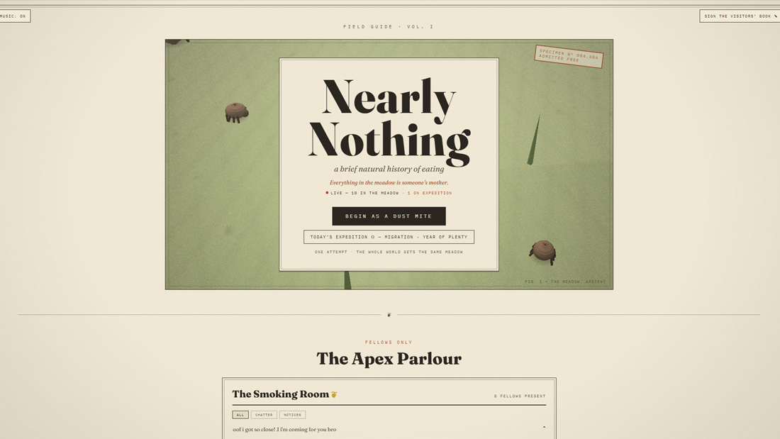 Nearly Nothing