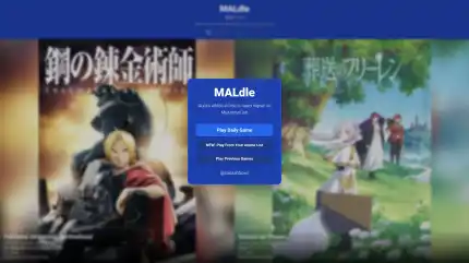 MALdle - Daily Anime Comparison Game
