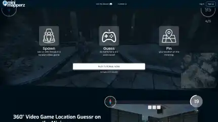 Minimapperz - 360&deg; Video Game Location Guessr