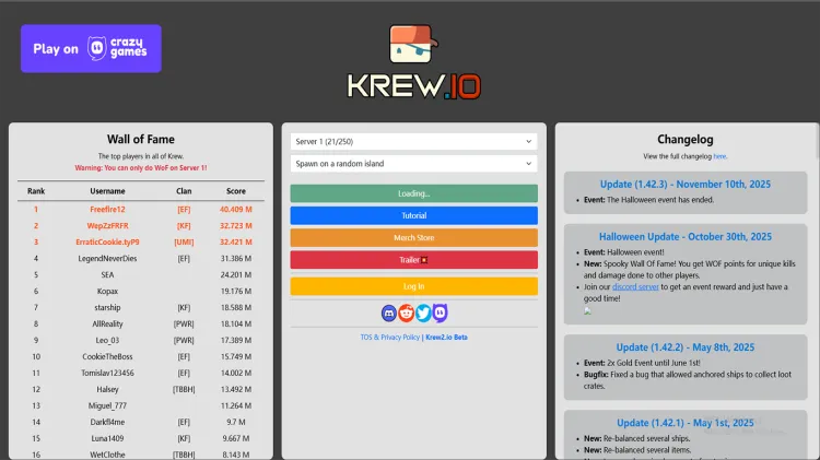 Krew io