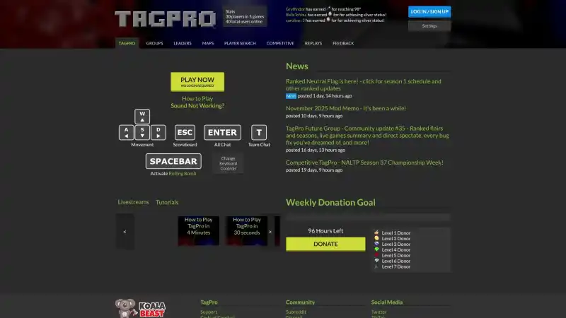 TagPro Capture the Flag