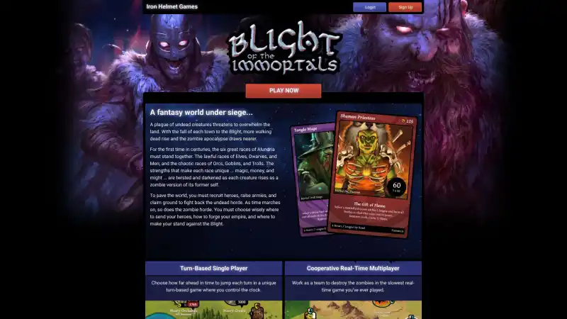 Blight of the Immortals