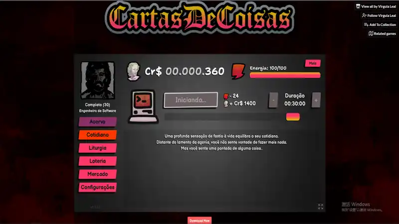 Cartas de Coisas