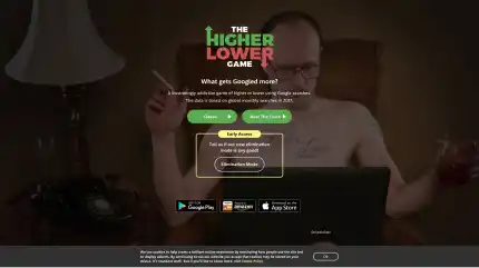 The Higher Lower Game