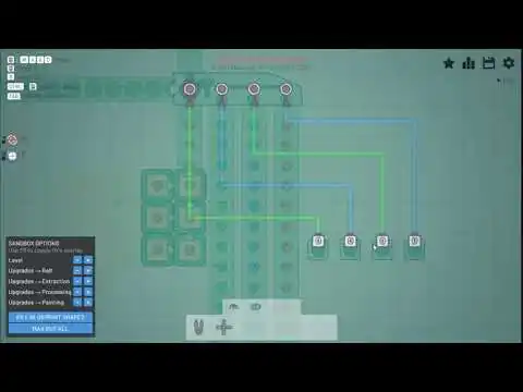 shapez Gameplay Introduction