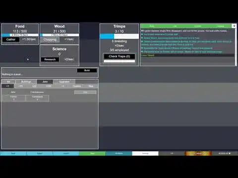 Trimps Gameplay Introduction