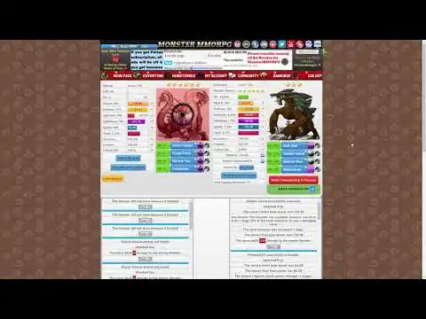 Monster MMORPG Gameplay Introduction