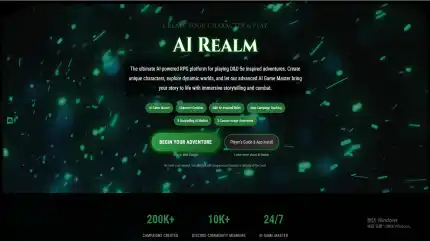 AI Realm - The Ultimate AI Game Master Experience