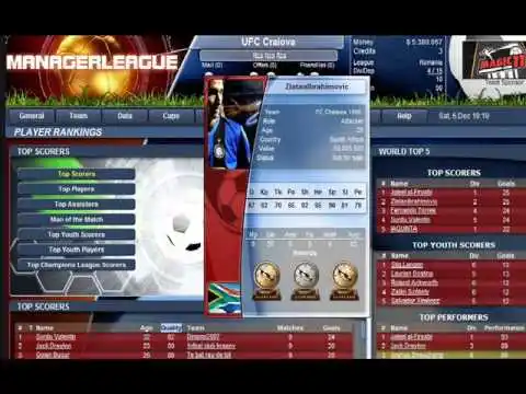 ManagerLeague Gameplay Introduction