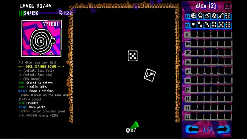 Balls Dice and Stickers