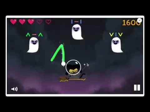 Halloween 2024 Doodle Gameplay Introduction