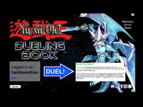 Duelingbook Gameplay Introduction