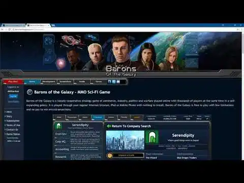 Barons of the Galaxy Gameplay Introduction