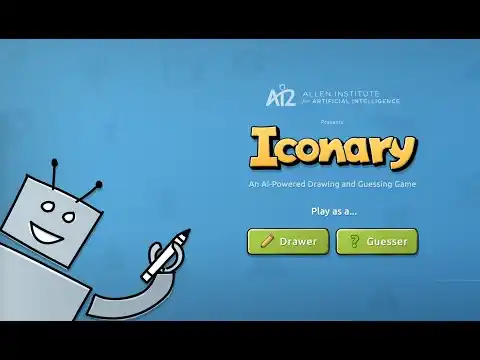 Iconary from AI2 | Draw and Guess with AllenAI Gameplay Introduction