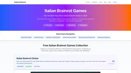 Italian Brainrot Games