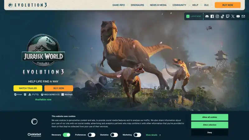 Jurassic World Evolution