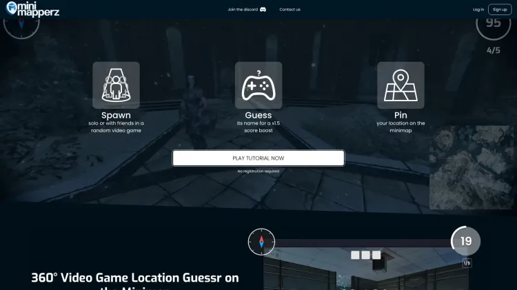 Minimapperz - 360&deg; Video Game Location Guessr