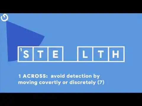 Stealth Crossword Gameplay Introduction