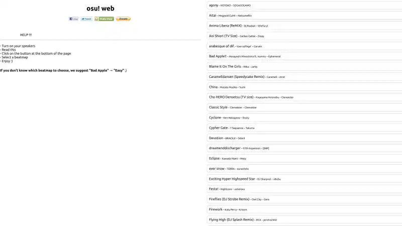 osu! web