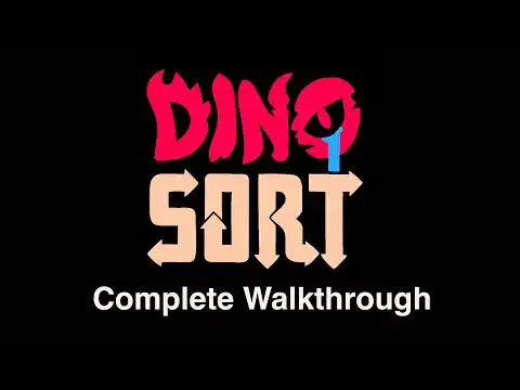 Dino Sort Gameplay Introduction