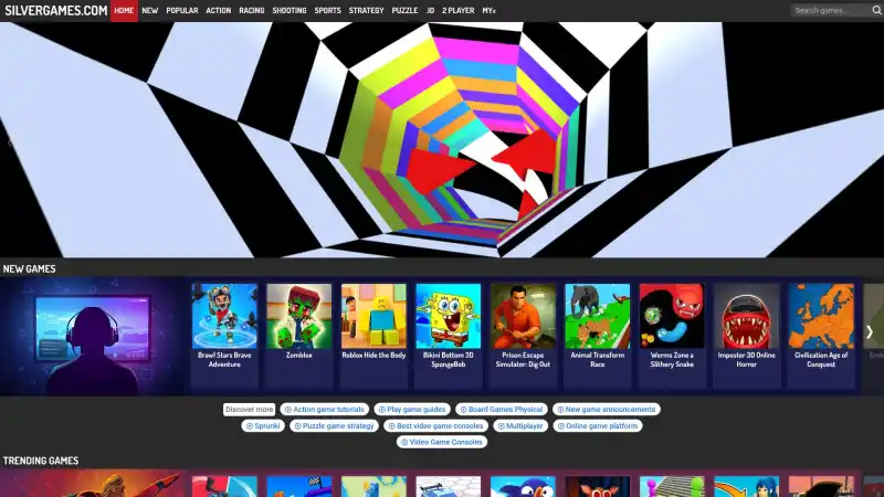 The Best Online Games On Silvergames Gamhub Game Directory
