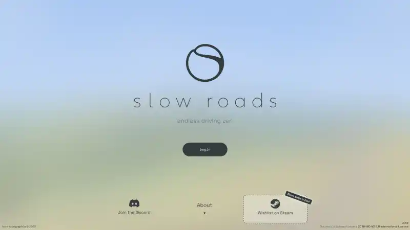 Slow Roads