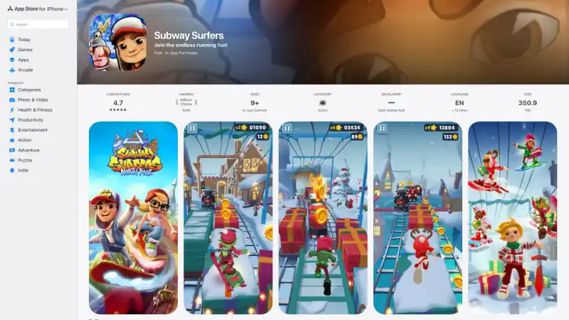 &lrm;Subway Surfers