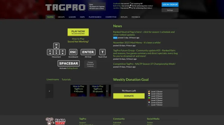 TagPro Capture the Flag