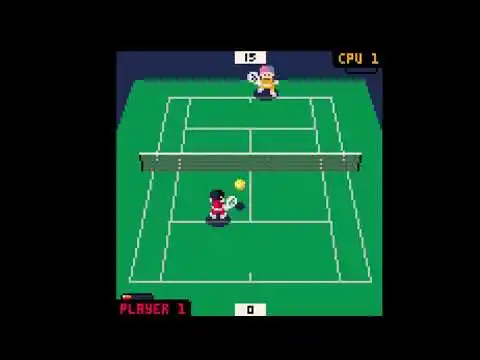 Pico Tennis Gameplay Introduction
