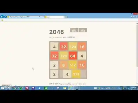 2048 Global game Gameplay Introduction