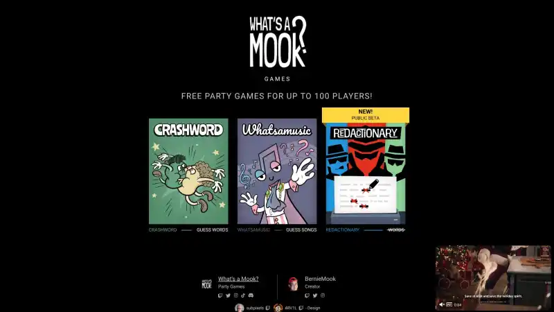 What's a Mook? Games