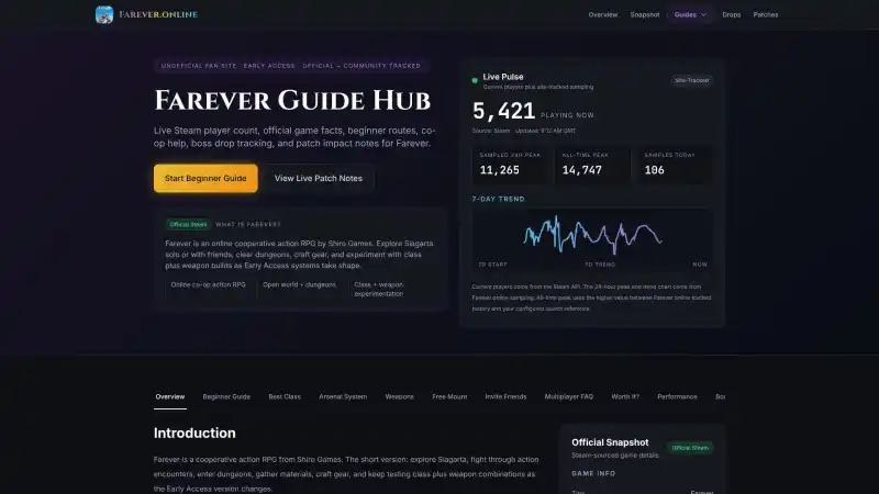 Farever Guide Hub