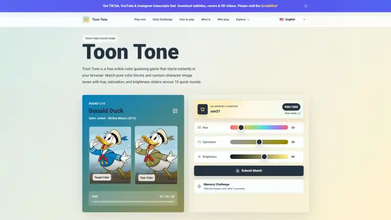 Toon Tone CC