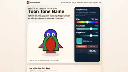 Toon Tone Game