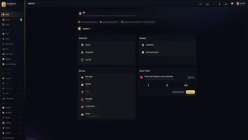 Eternals: Online