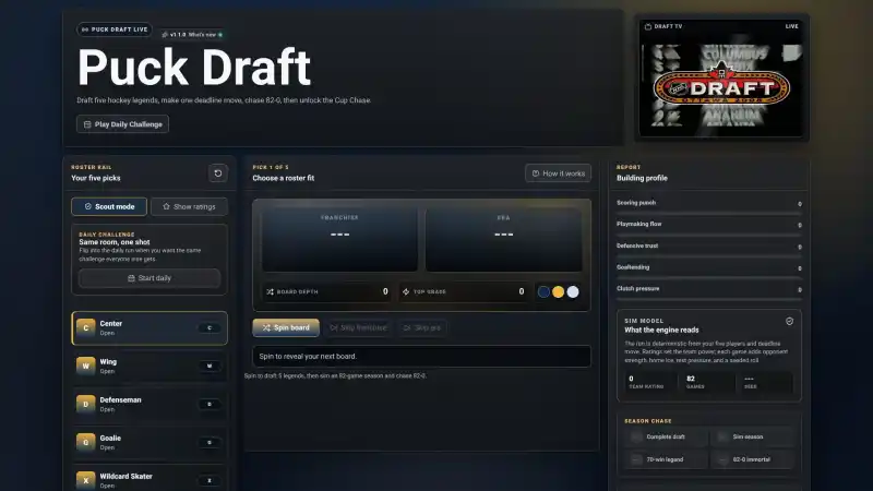 Puck Draft