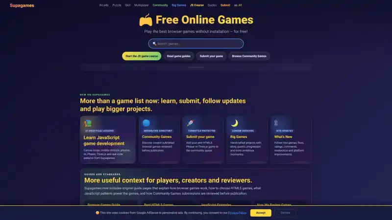 Supagames - Free Online Games