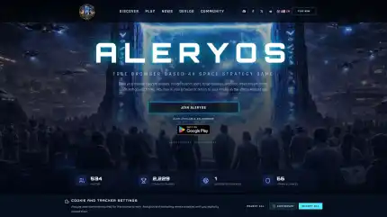 Aleryos - Free Browser-Based Space Strategy Game
