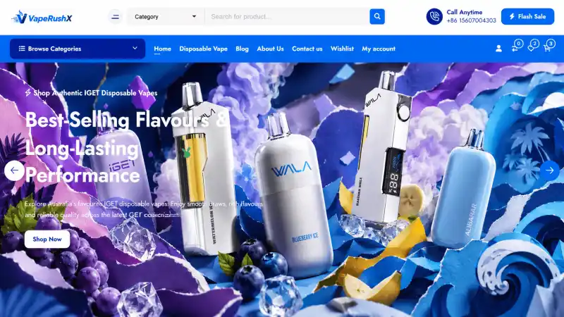 VapeRushX Online Vape Store Australia