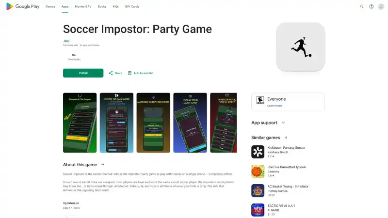Soccer Impostor: Party Game - Apps on Google Play