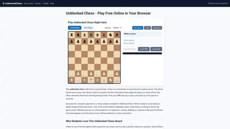 UnblockedChess
