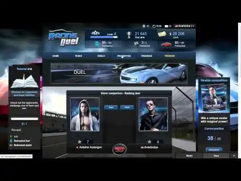 Racing Duel Gameplay Introduction