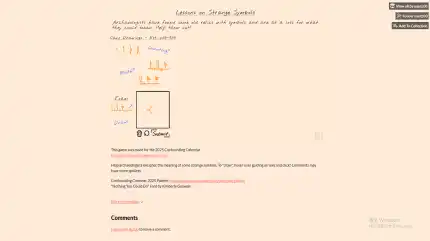 Lessons on Strange Symbols