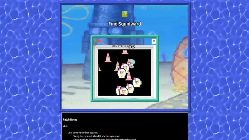 Find Squidward