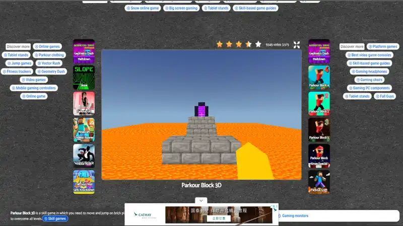 Parkour Block 3D
