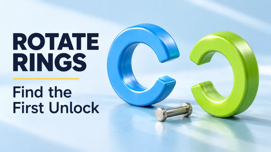 Rotate Rings Strategy: Find the First Unlock
