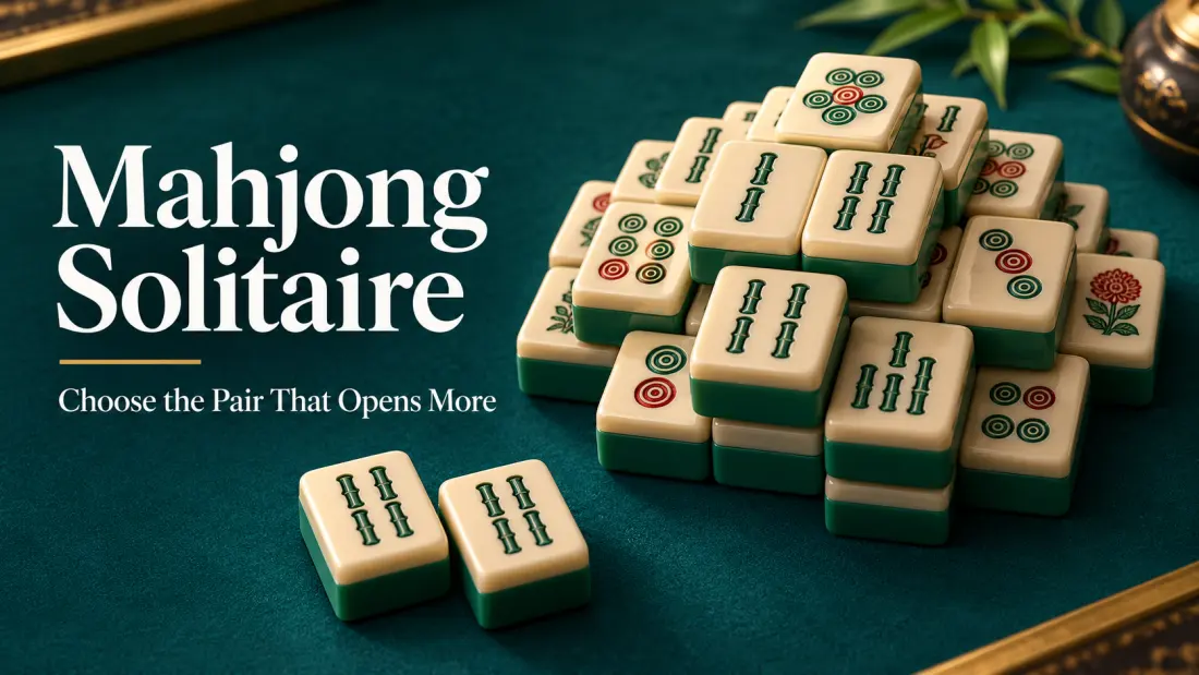 Mahjong Solitaire Strategy: Choose the Pair That Opens More