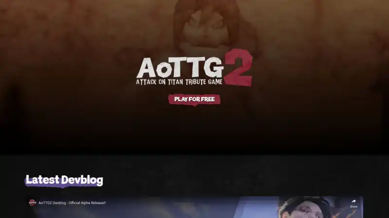 Attack on Titan Tribute Game 2