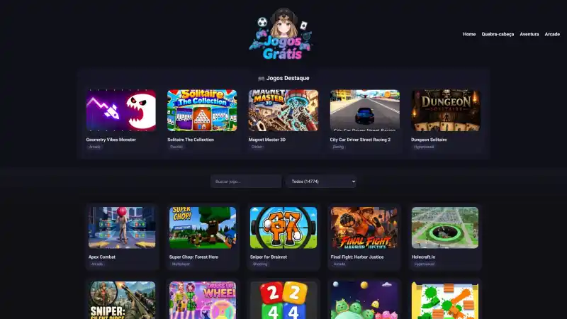 Jogos Gr&aacute;tis Online
